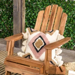 Genovia Transitional Acacia Wood Outdoor Adirondack Chair - Saracina Home 19 Genovia Transitional Acacia Wood Outdoor Adirondack Chair - Saracina Home -Saracina Home Shop GUEST 507593cc e5be 4450 bdc5 50f5abc4b622