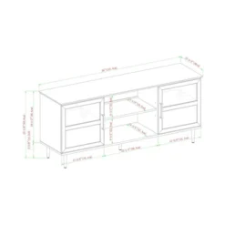 Modern Wood And Glass Door Console TV Stand For TVs Up To 65" - Saracina Home 13 Modern Wood And Glass Door Console TV Stand For TVs Up To 65" - Saracina Home -Saracina Home Shop GUEST 52e7aa4d e976 48f1 bc3d adce19001125