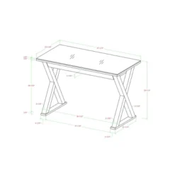 Glass Top Writing Desk With Drawer - Saracina Home 19 Glass Top Writing Desk With Drawer - Saracina Home -Saracina Home Shop GUEST 5456d748 0554 4df0 9f07 0694262f7d0c