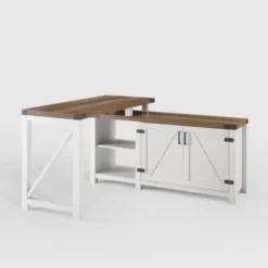 Farmhouse Rustic L Shaped Desk With Storage - Saracina Home 39 Farmhouse Rustic L Shaped Desk With Storage - Saracina Home -Saracina Home Shop GUEST 548cfd29 f483 449e 9420 48f42153627f