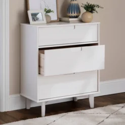 Mid-Century Modern Wood 3 Drawer Dresser - Saracina Home -Saracina Home Shop GUEST 55af4639 1a8d 4197 9bd6 4dbff16dd0ce