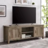 Modern Transitional Wood TV Stand For TVs Up To 80" - Saracina Home