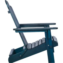 Genovia Transitional Acacia Wood Outdoor Adirondack Chair With Wine Holder - Saracina Home 23 Genovia Transitional Acacia Wood Outdoor Adirondack Chair With Wine Holder - Saracina Home -Saracina Home Shop GUEST 582da842 404b 46f0 9201 99ee8062b399