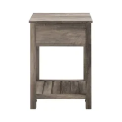 June Rustic Transitional Square Nightstand With Lower Shelf - Saracina Home 18 June Rustic Transitional Square Nightstand With Lower Shelf - Saracina Home -Saracina Home Shop GUEST 58d46603 9289 4d8b bba2 c2a3030f9be6