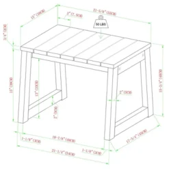 Saracina Home Modern Slatted Rectangle Outdoor Acacia Accent Table 11 Saracina Home Modern Slatted Rectangle Outdoor Acacia Accent Table -Saracina Home Shop GUEST 5f12d178 8bd0 4b80 8ea0 cb5e3c7d7163