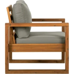 Galia 2pc Square Leg Acacia Wood Chair And Ottoman With Cushions - Brown - Saracina Home 30 Galia 2pc Square Leg Acacia Wood Chair And Ottoman With Cushions - Brown - Saracina Home -Saracina Home Shop GUEST 60cbbb98 6bc4 44e2 ab46 0cad6444e12d