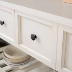 48" Farmhouse Solid Wood 2 Drawer Buffet White - Saracina Home 18 48" Farmhouse Solid Wood 2 Drawer Buffet White - Saracina Home -Saracina Home Shop GUEST 647ab7e8 3c9a 4e65 bc71 7f38e193a85e