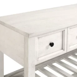 48" Farmhouse Solid Wood 2 Drawer Buffet White - Saracina Home 13 48" Farmhouse Solid Wood 2 Drawer Buffet White - Saracina Home -Saracina Home Shop GUEST 66c87ba3 841e 44b3 acb1 ac03e5dec0f1