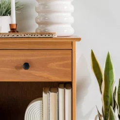 Stiva Classic Mid-Century Modern 1 Drawer Nightstand - Saracina Home -Saracina Home Shop GUEST 69f016e9 bca8 4167 8409 ddd6f8ee76e2