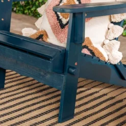 Genovia Transitional Acacia Wood Outdoor Adirondack Chair With Wine Holder - Saracina Home 27 Genovia Transitional Acacia Wood Outdoor Adirondack Chair With Wine Holder - Saracina Home -Saracina Home Shop GUEST 6cfd8133 dbb2 46d0 bd03 d839a587888a