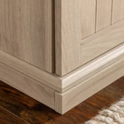 48" Transitional Sliding Door Wood And Metal Bench - Saracina Home -Saracina Home Shop GUEST 6d3989b7 c7af 496d 8b47 0120b9b89ccc