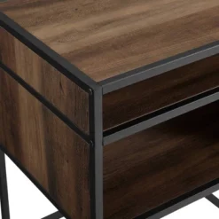 Modern Wood And Metal Side Table With Open Storage - Saracina Home 10 Modern Wood And Metal Side Table With Open Storage - Saracina Home -Saracina Home Shop GUEST 6d692c65 a25d 418b aabb 396c7cfe6a2d