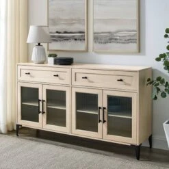 4 Door Reeded Glass Storage Sideboard - Saracina Home 10 4 Door Reeded Glass Storage Sideboard - Saracina Home -Saracina Home Shop GUEST 7058a409 0346 4575 9379 b7ed1fea9980