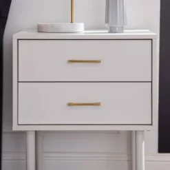 Ora Mid-Century Modern 2 Drawer Nightstand - Saracina Home -Saracina Home Shop GUEST 732a6660 8dc6 4ccc b6c1 6b4b58a093cf