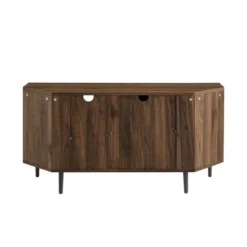 Contemporary Corner TV Stand For TVs Up To 55" Dark Walnut - Saracina Home 16 Contemporary Corner TV Stand For TVs Up To 55" Dark Walnut - Saracina Home -Saracina Home Shop GUEST 7431d61e 1b63 469f 97b0 0f9dcafe2da1
