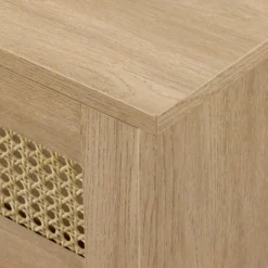 Modern Boho Floating TV Stand For TVs Up To 80" With Rattan Doors Coastal Oak - Saracina Home 15 Modern Boho Floating TV Stand For TVs Up To 80" With Rattan Doors Coastal Oak - Saracina Home -Saracina Home Shop GUEST 745a3b8a 848e 4b6e 885e a5cf9fe591e4