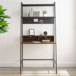 36" Writing Desk With Open Storage Ladder Bookshelf - Saracina Home 14 36" Writing Desk With Open Storage Ladder Bookshelf - Saracina Home -Saracina Home Shop GUEST 746187fb a638 4f3a ae20 f3b4f74d4176