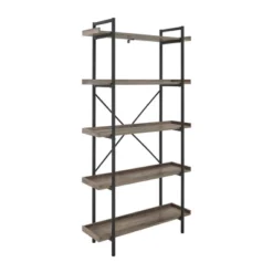 68" 5 Tray Shelf Urban Pipe X Back Bookshelf - Saracina Home 19 68" 5 Tray Shelf Urban Pipe X Back Bookshelf - Saracina Home -Saracina Home Shop GUEST 7546ba45 c02f 4ca7 b12d e99f32bb0573