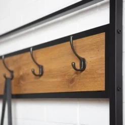 72" Urban Farmhouse Mixed Material Hall Tree - Saracina Home 14 72" Urban Farmhouse Mixed Material Hall Tree - Saracina Home -Saracina Home Shop GUEST 756fb92c 4f24 459b b5d0 220e565e23e8