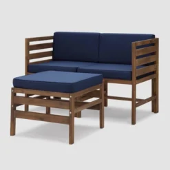 3pc Modular Acacia Wood Patio Chat Set With Cushions - Saracina Home 29 3pc Modular Acacia Wood Patio Chat Set With Cushions - Saracina Home -Saracina Home Shop GUEST 75715dfc 345c 4dac 84f9 12b8f90851ce