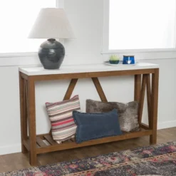 Taylen A Frame Farmhouse Entryway Console Table - Saracina Home 16 Taylen A Frame Farmhouse Entryway Console Table - Saracina Home -Saracina Home Shop GUEST 76f4c9d4 b52c 4469 9847 b59e551e4d99