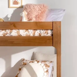 Twin Over Twin Indy Contemporary Solid Wood Bunk Bed - Saracina Home -Saracina Home Shop GUEST 78373a72 9a05 46f9 832c c98de4278432