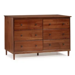 Stiva Classic Mid-Century Modern Horizontal 6 Drawer Dresser - Saracina Home 37 Stiva Classic Mid-Century Modern Horizontal 6 Drawer Dresser - Saracina Home -Saracina Home Shop GUEST 78791d89 6431 4350 b98b c4637b18a0d0