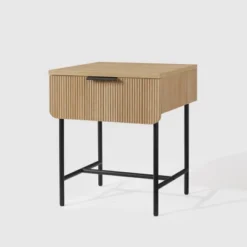 Modern Reeded 1 Drawer Side Table - Saracina Home 14 Modern Reeded 1 Drawer Side Table - Saracina Home -Saracina Home Shop GUEST 78d03fb1 5d5d 49fe b94e 5288da9b8868