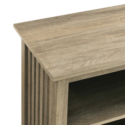 Mission Slatted Media Console TV Stand For TVs Up To 65" - Saracina Home 3 Mission Slatted Media Console TV Stand For TVs Up To 65" - Saracina Home - Image 3