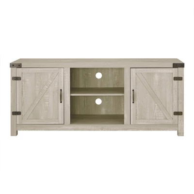 Clarabelle Farmhouse Barn Door TV Stand For TVs Up To 60" - Saracina Home 12 Clarabelle Farmhouse Barn Door TV Stand For TVs Up To 60" - Saracina Home - Image 12