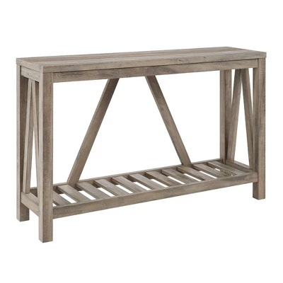 Taylen A Frame Farmhouse Entryway Console Table - Saracina Home 9 Taylen A Frame Farmhouse Entryway Console Table - Saracina Home - Image 9
