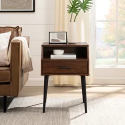 Modern 1 Drawer Angled Side Table - Saracina Home 16 Modern 1 Drawer Angled Side Table - Saracina Home -Saracina Home Shop GUEST 8410e1c8 b49b 49cd 89da 56740b4830de