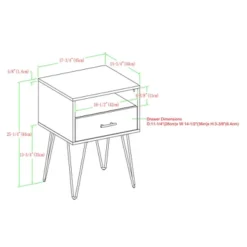 Amal Modern Single Drawer Hairpin Leg Nightstand - Saracina Home 23 Amal Modern Single Drawer Hairpin Leg Nightstand - Saracina Home -Saracina Home Shop GUEST 85221b46 3951 4966 a164 582c3efa59c9