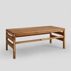 Outdoor Acacia Wood Slatted Coffee Table - Saracina Home -Saracina Home Shop GUEST 85734f48 13f0 49a0 aeaa e627a1b92bcf