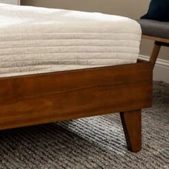 Alice Mid-Century Solid Wood Platform Bed - Saracina Home -Saracina Home Shop GUEST 88141c0c 46d2 4a52 8e0c 50c25b31e716