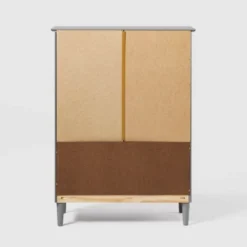 Stiva Classic Mid-Century Modern Vertical 4 Drawer Dresser Gray - Saracina Home -Saracina Home Shop GUEST 88d717b4 038a 41ce 8497 4884e4399b99