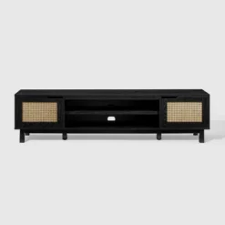 Modern Boho Storage TV Stand For TVs Up To 80" With Rattan Doors - Saracina Home 18 Modern Boho Storage TV Stand For TVs Up To 80" With Rattan Doors - Saracina Home -Saracina Home Shop GUEST 892e34fc 82c9 4b9f b280 3974d040ea07