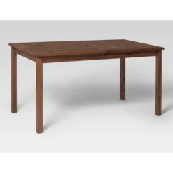 Acacia Wood Patio Simple Rectangle Dining Table - Saracina Home -Saracina Home Shop GUEST 8bddcda6 e818 496f a921 0458fda21bbb
