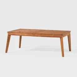 Saracina Home Acacia Mid-Century Modern Rectangle Slatted Patio Coffee Table -Saracina Home Shop GUEST 8e66eb2f 31b1 4cc0 9ea1 335d998b4b9f
