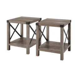 Set Of 2 Sophie Rustic Farmhouse X Frame Side Tables - Saracina Home 16 Set Of 2 Sophie Rustic Farmhouse X Frame Side Tables - Saracina Home -Saracina Home Shop GUEST 960bef5e 3c5c 4d02 b13f f506cb00d421