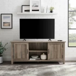 Modern Transitional TV Stand For TVs Up To 65" - Saracina Home 13 Modern Transitional TV Stand For TVs Up To 65" - Saracina Home -Saracina Home Shop GUEST 97268621 6ada 4045 bddc fcac7e01cda6