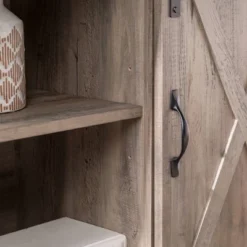 Robinson Rustic Transitional Sliding Barn Door Corner TV Stand For TVs Up To 58" - Saracina Home 21 Robinson Rustic Transitional Sliding Barn Door Corner TV Stand For TVs Up To 58" - Saracina Home -Saracina Home Shop GUEST 97a8b3a3 3014 4443 82a1 15aa88d117b9