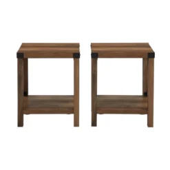 Set Of 2 Sophie Rustic Farmhouse X Frame Side Tables - Saracina Home 20 Set Of 2 Sophie Rustic Farmhouse X Frame Side Tables - Saracina Home -Saracina Home Shop GUEST 97d1aae4 b5cf 4310 ae80 df5ce5fb7d85