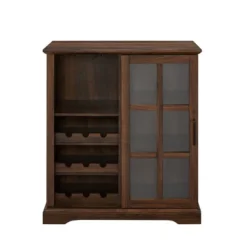 Tavern Modern Transitional Sliding Window Pane Door Bar Cabinet - Saracina Home 14 Tavern Modern Transitional Sliding Window Pane Door Bar Cabinet - Saracina Home -Saracina Home Shop GUEST 9b43bc1d 6244 4381 8aae a40702b3f8c5