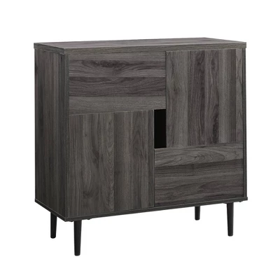 Modern Accent Cabinet With Color Pop Interior - Saracina Home 8 Modern Accent Cabinet With Color Pop Interior - Saracina Home - Image 8