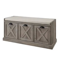 Farmhouse 40" 3 Drawer Storage Bench With Cushion - Saracina Home 18 Farmhouse 40" 3 Drawer Storage Bench With Cushion - Saracina Home -Saracina Home Shop GUEST a06a3999 9ea1 49c2 a26a d2bdec9f883f