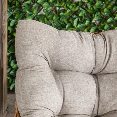 2pk Papasan Scoop Outdoor Patio Chair - Natural - Saracina Home 12 2pk Papasan Scoop Outdoor Patio Chair - Natural - Saracina Home - Image 12