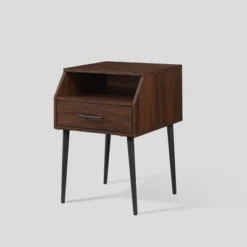 Modern 1 Drawer Angled Side Table - Saracina Home 13 Modern 1 Drawer Angled Side Table - Saracina Home -Saracina Home Shop GUEST a6f81268 121a 4c90 8210 8fa356ee1344