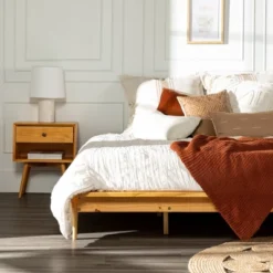 Boho Solid Wood King Platform Bed - Saracina Home -Saracina Home Shop GUEST a87d1e46 112b 495e 86d3 8707e0412c81