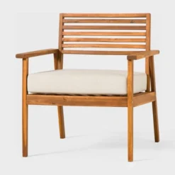 Saracina Home Mid-Century Modern Slatted Outdoor Acacia Arm Chair 7 Saracina Home Mid-Century Modern Slatted Outdoor Acacia Arm Chair -Saracina Home Shop GUEST ab173419 b518 4843 a683 bb848e668a5e